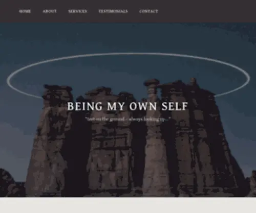 Beingmyownself.com(Beingmyownself) Screenshot