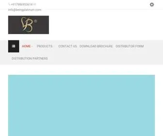 Beingplatinum.com(Being Platinum) Screenshot