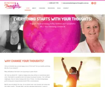 Beingyourthoughts.com.au(Everything Starts with Your Thoughts) Screenshot