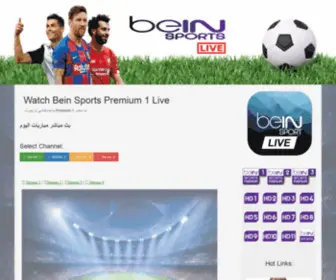 Beinlivetv.tk(Beinlivetv) Screenshot