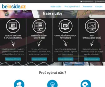 Beinside.cz(Webové) Screenshot