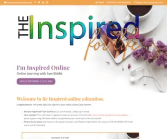 Beinspired.online(Be Inspired HOME) Screenshot