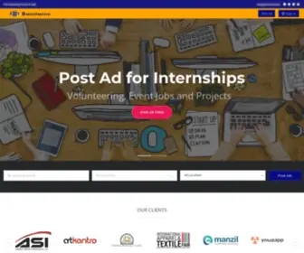 Beinterns.com(Internships in Dubai) Screenshot