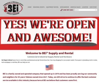 Beirental.com(Commercial & Industrial Supply Rental & Hardware) Screenshot