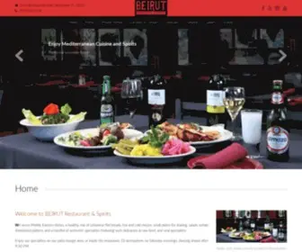 Beirutatjax.com(Beirut Restaurant & SpiritsBeirut Restaurant & Spirits) Screenshot