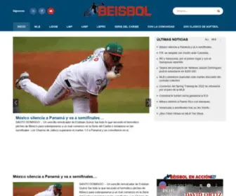 Beisbolenaccion.com(Béisbol en Acción) Screenshot