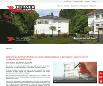 Beissner-Hochbau.de(Massivhaus Hausbau Hannover) Screenshot