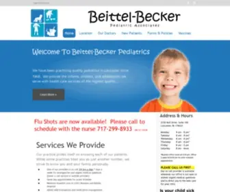 Beittelbecker.com(Beittel-Becker Pediatric Associates) Screenshot