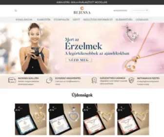 Bejessa.hu(Egyedi ajándék ékszerek online) Screenshot