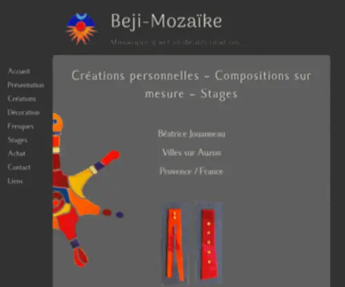 Beji-Mozaike.com(Mozaïke) Screenshot