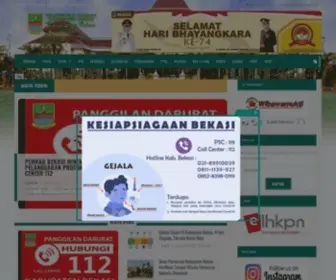 Bekasikab.go.id(Bekasikab) Screenshot