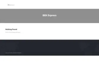 Bekexpress.com(BEK Express) Screenshot