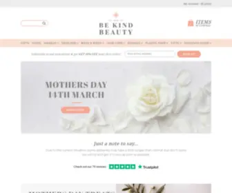 Bekindbeauty.co.uk(Be Kind Beauty) Screenshot