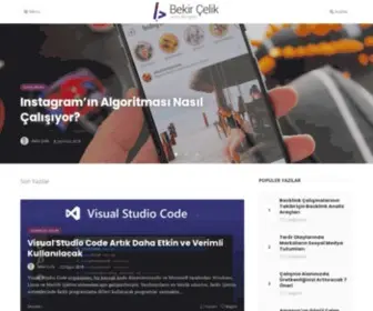Bekircelik.com.tr(Bekir Çelik) Screenshot