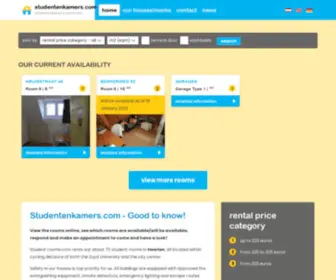 Bekkerweg47.nl(Studentenkamers in Heerlen) Screenshot
