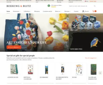 Bekkingblitz.com(The most beautiful fine art gifts in our web shop) Screenshot