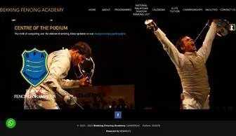 Bekkingfencingacademy.com(Bekking Fencing Academy) Screenshot