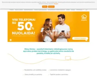 Bekredito.lt(Sigijimo per nuom) Screenshot