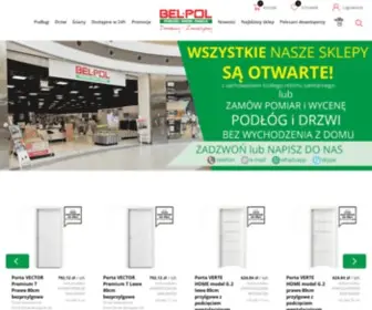 Bel-Pol.pl(Bel-Pol oferuje drzwi i podłogi) Screenshot