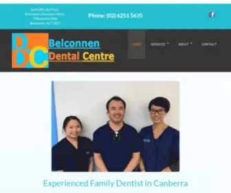 Belconnendentalcentre.com.au(Dental Surgery) Screenshot