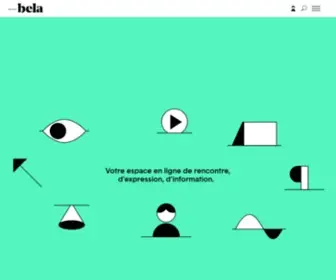 Bela.be(Homepage) Screenshot