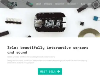 Bela.io(The platform for beautiful interaction) Screenshot