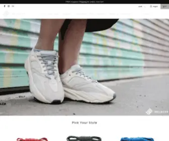 Belaced.com.au(Belaced Shoelaces Australia) Screenshot