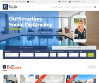 Belair.com.mt(Property in Malta) Screenshot