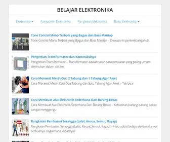 Belajarelektronika.net(Belajar Elektronika) Screenshot