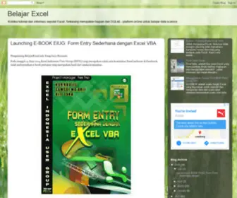 Belajarexcel.info(Belajar Excel) Screenshot
