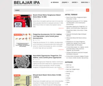 Belajaripa.net(Belajar IPA) Screenshot