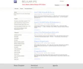 Belajarips.com(Soal) Screenshot
