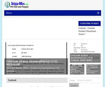 Belajaroffice.com(Belajar Office) Screenshot