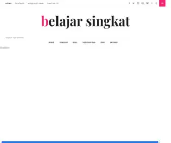 Belajarsingkat.com(Belajar Singkat) Screenshot