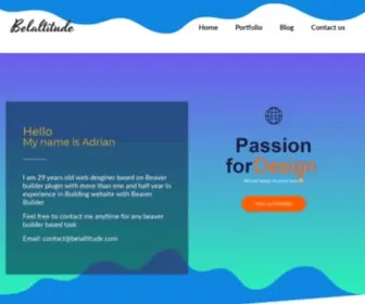 Belaltitude.com(belaltitude) Screenshot