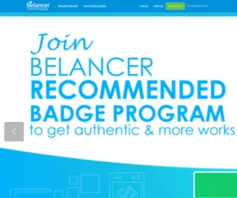 Belancer.com(Hire Expert Freelancers & Find Freelance Jobs) Screenshot
