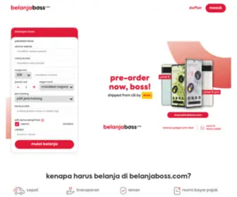 Belanjaboss.com(belanjaboss) Screenshot