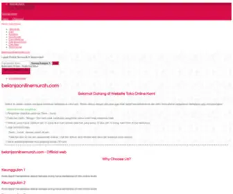 Belanjaonlinemurah.com(Belanjaonlinemurah) Screenshot