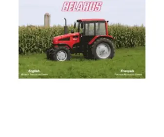 Belarus.ca(Belarus Tractor of Canada) Screenshot