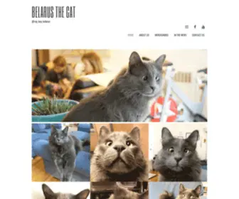 Belarusthecat.com(Belarus the Cat) Screenshot