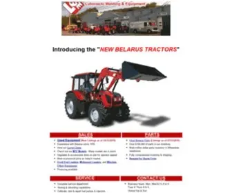 Belarustractor.com(Belarus Tractors Parts & Services) Screenshot