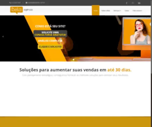 Belasites.com.br(Criação de Site em São Paulo) Screenshot