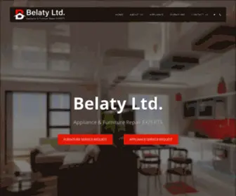 Belaty.com(Appliance and Furniture repair EXPERTS) Screenshot