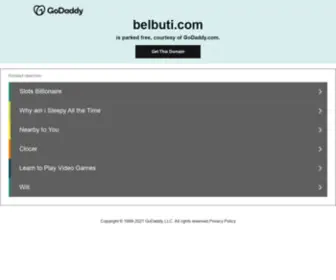 Belbuti.com(High quality cotton bed linen inc) Screenshot