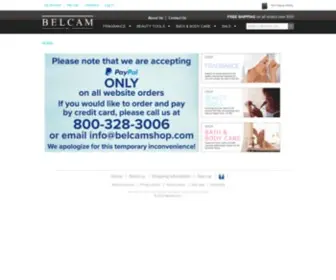 Belcamshop.com(Fragrance) Screenshot