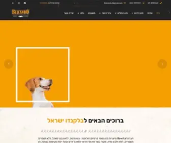 Belcando.co.il(בלקנדו) Screenshot