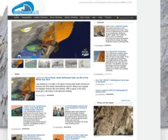 Belclimb.net(The Belgian Climbing Network is the biggest website dedicated to climbing and alpinism in Belgium) Screenshot