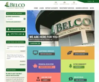 Belco.org(Best PA Credit Union) Screenshot