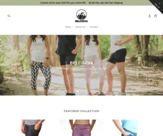 Belcorva.com(Belcorva Clothing) Screenshot