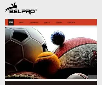 Belcosporting.com(Belpro Sporting Jalandhar) Screenshot